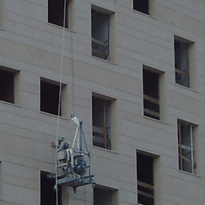 CABINA COLGANTE ELECTRICA UNIPERSONAL