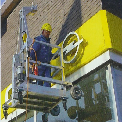 CABINA COLGANTE ELECTRICA UNIPERSONAL